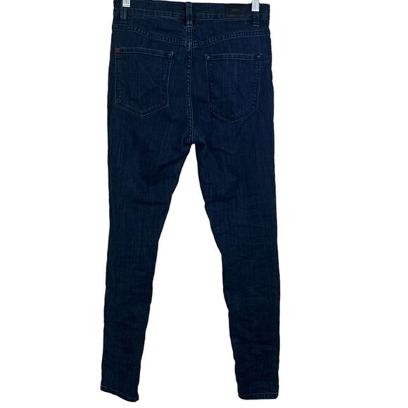 BDG HIGH RISE TWIG ANKLE Dark Wash Stretch Zip Fly Jeans URBAN OUTFITTERS 27 x29 - Picture 13 of 16